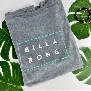 - Billabong T Shirt Grey Sz MED